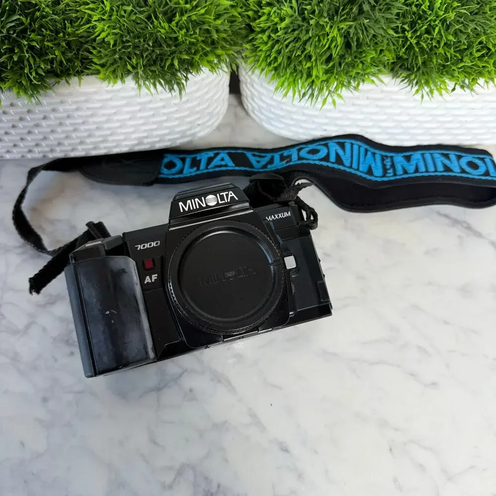 Minolta Maxxum 7000 AF 35mm Film Camera Tested Body Only